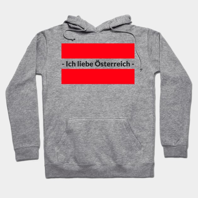 Austrian Pride Hoodie by MeaningfulClothing+